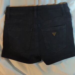 Women's Guess Black Denim Shorts